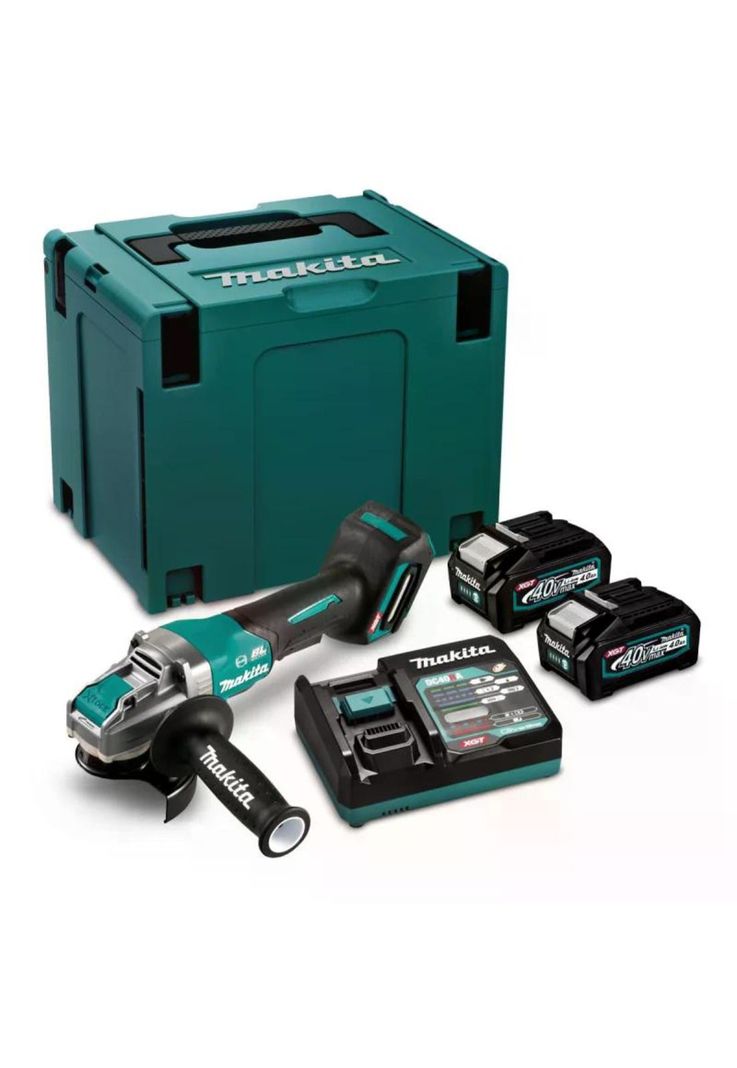 Esmeril Angular 4-1/2" makita Ga046gm202 X-lock 40v Xgt 8.5-0
