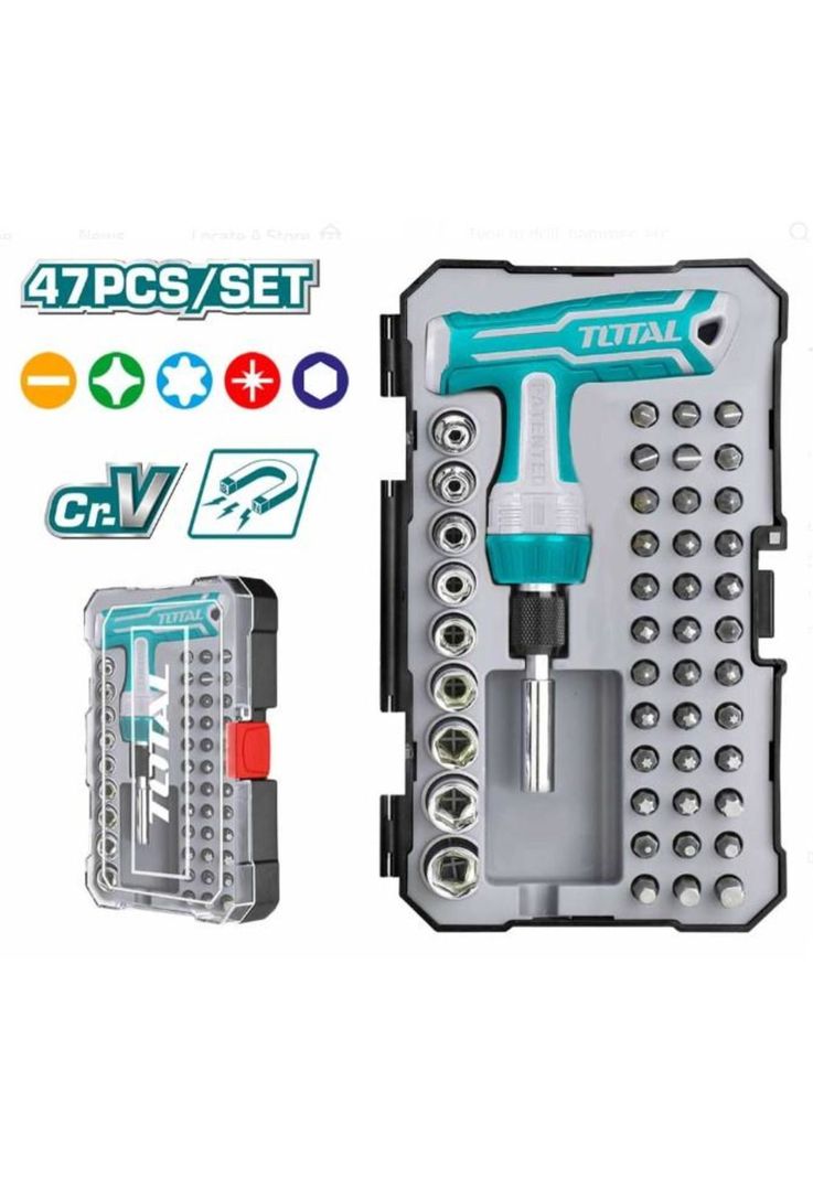JUEGO DESTOR. TOTAL C/MANGO T 47PZAS TACSD30476-0