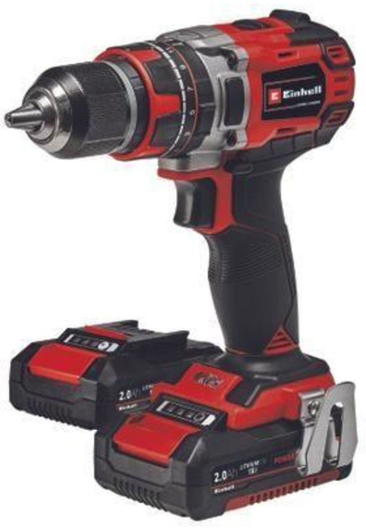 TALADRO PERCUTOR INALAMBRICO EINHELL TP-CD 18/50 +2BAT+CARG-1
