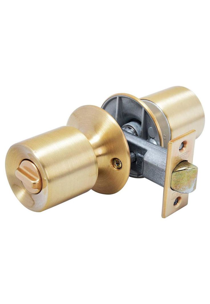 CERRADURA SCANAVINI 4040-BRONCE SATINADO DORMITORIO C/LLAVE