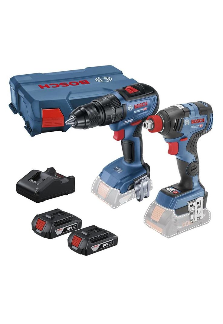 Combo Bosch Taladro GSB 18V-50 + Llave impacto Bosch GDX 18V-200-0