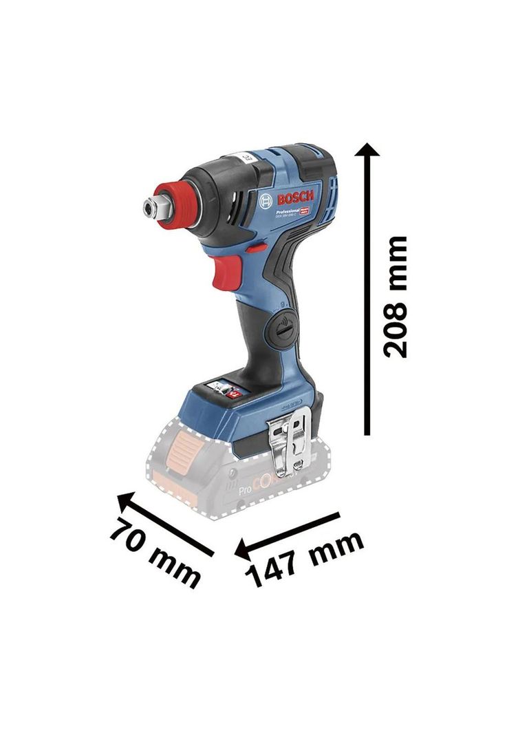 Combo Bosch Taladro GSB 18V-50 + Llave impacto Bosch GDX 18V-200-2
