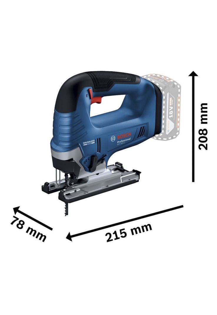 SIERRA CALADORA INALAMBRICA BOSCH GST 185-LI SOLO NO INCLUYE BATERIA NI CARGADOR-1
