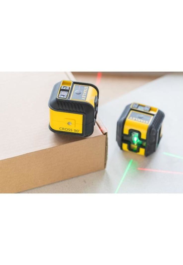 NIVEL LASER STANLEY CROSS 90 1H2V VERDE-6