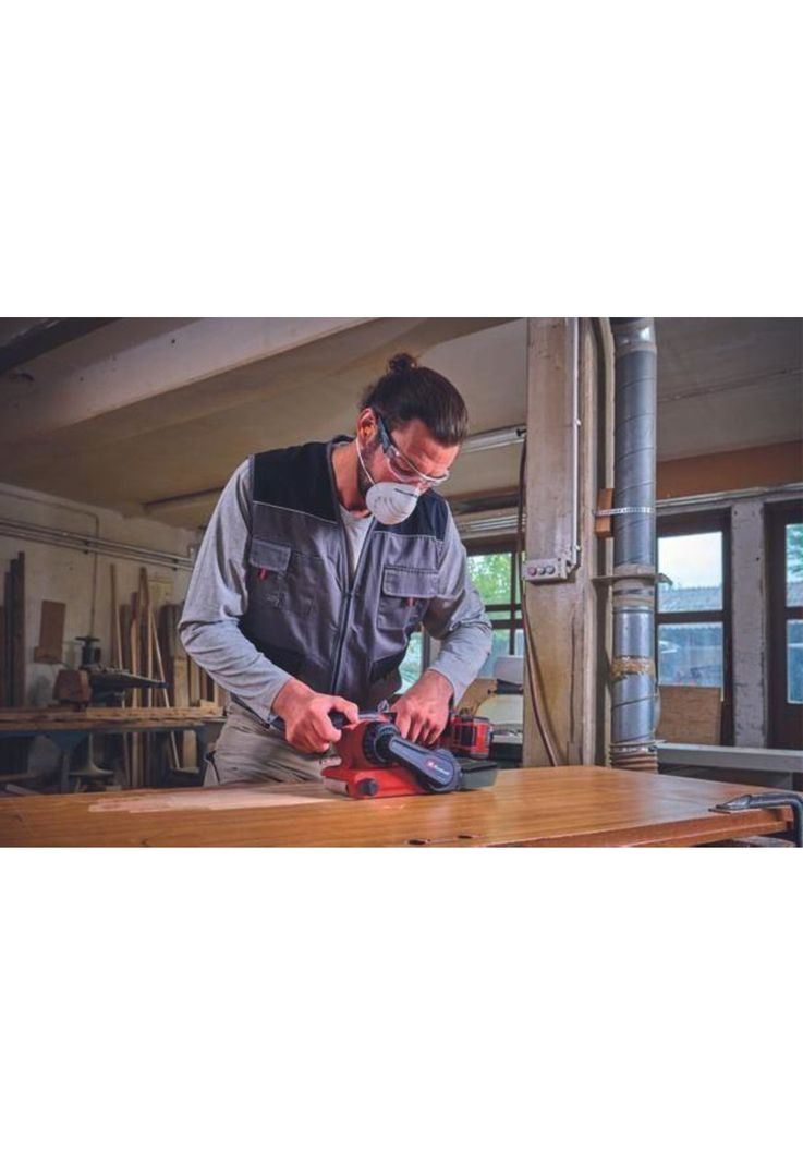 LIJADORA BANDA EINHELL TP-BS 18/457 LI SOLO 18V SIN CARG. NI BAT.-4