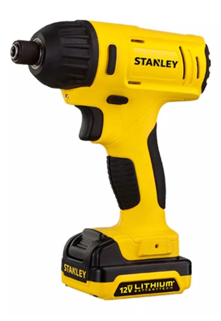 KIT 12V STANLEY SCHI121S2-B2 TALADRO 10MM+LLAVE IMPACTO +1B+C+BOLSO-1