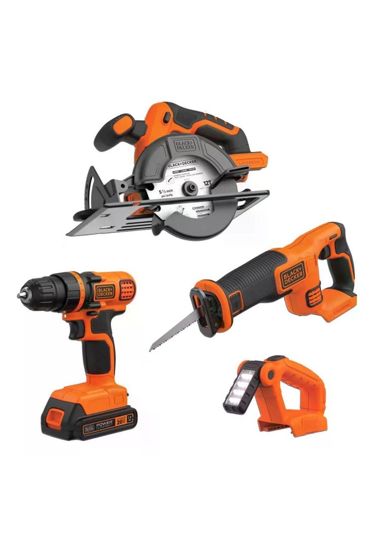 Kit Homework Taladro Atornillador 20v Max Black+decker