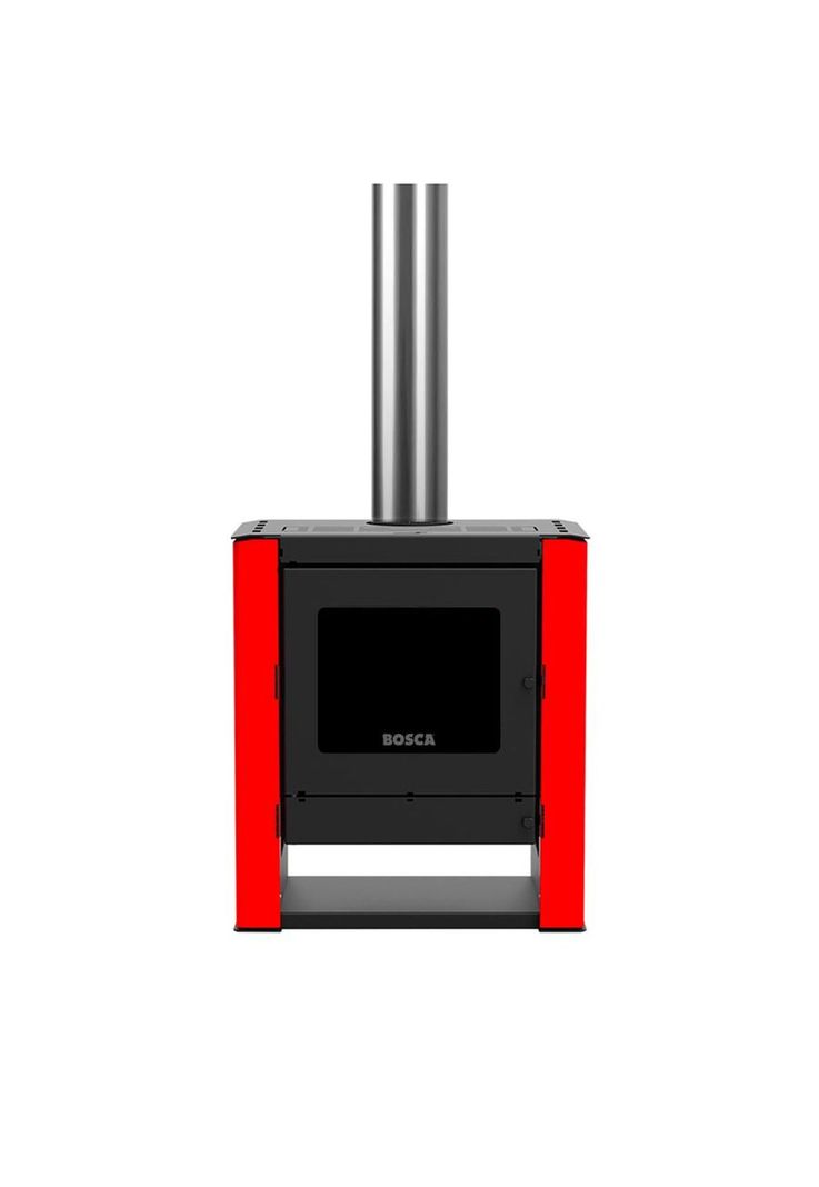 CALEFACTOR BOSCA A LEÑA GOLD 500 ROJO BV-4