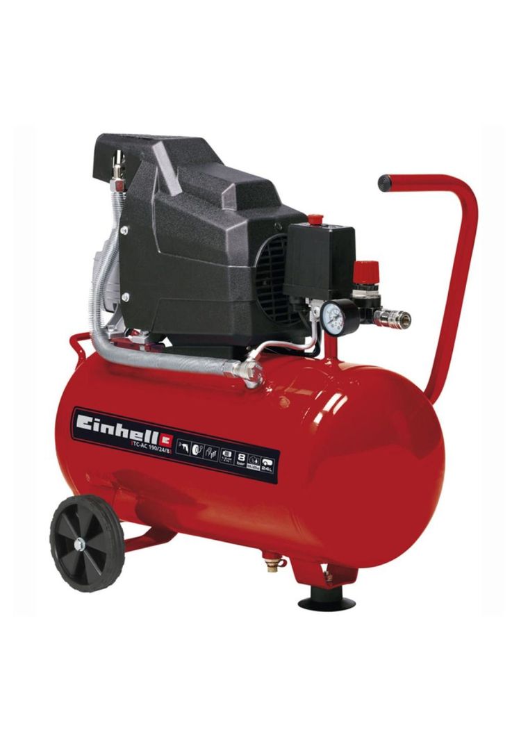 Compresor De Aire Einhell TC-AC 190/24/8 24lts 1.5hp-0