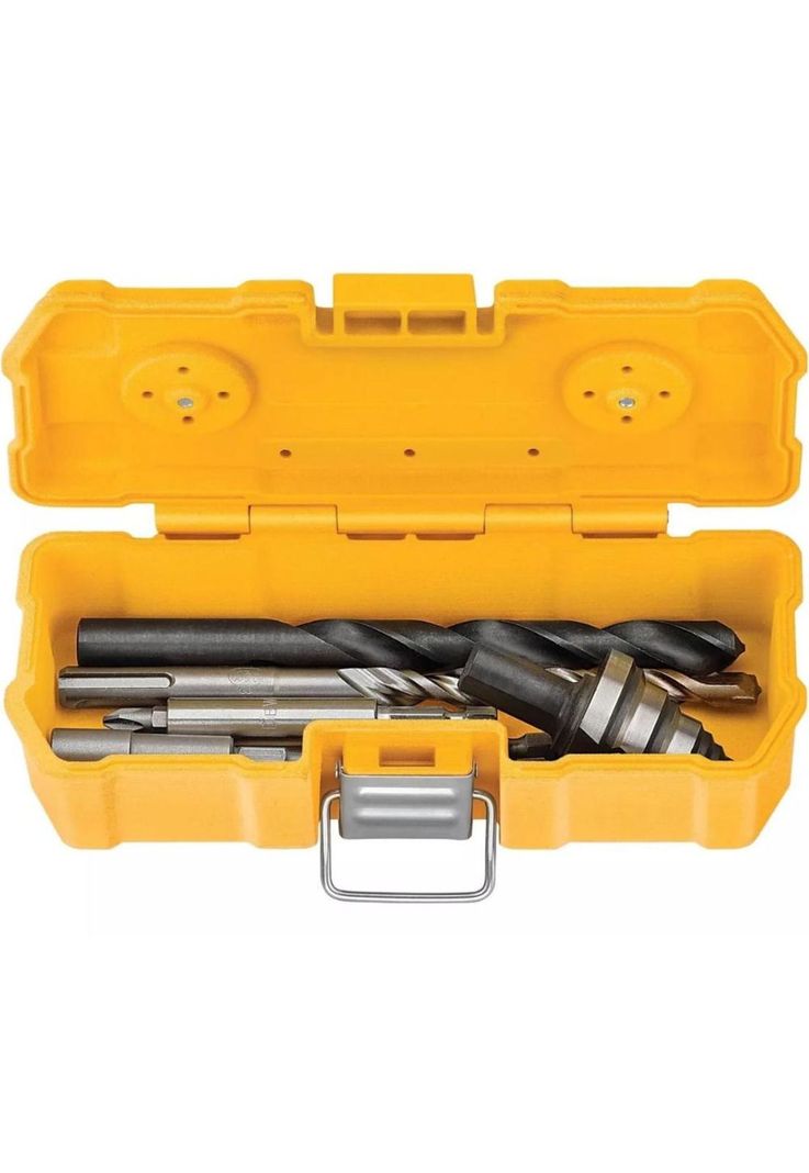 KIT DEWALT DCD700LC1 -KIT  TALADRO ROTACION 12V + BAT. 1.3AH + ACC. DWMTC15 + MALETÍN 15L-3