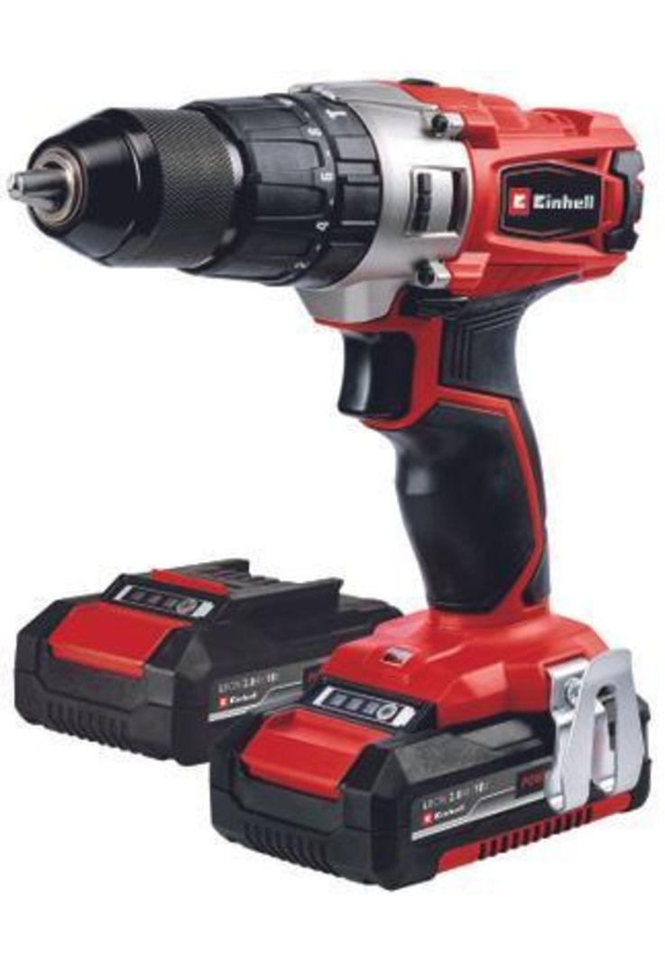 TALADRO EINHELL TE-CD 18/2 LI+64 ACC+2BAT 2.0AH-3