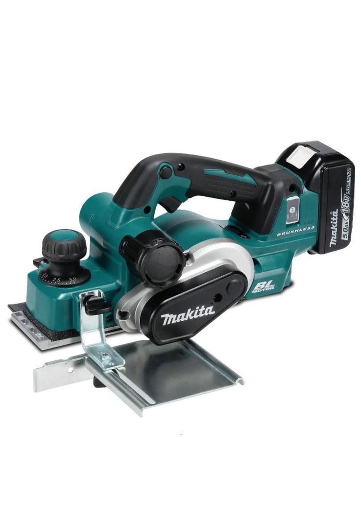 CEPILLO MAKITA DKP181RTJ 18V 82MM 2 bate 5,0 Ah +Carg +Caja Verde