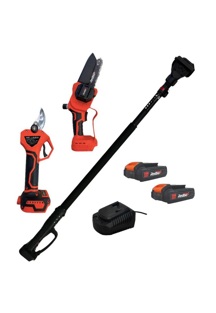 TIJERA SIERRA BARRA 2MT REDBO 20V 2 BAT. 2.0AH