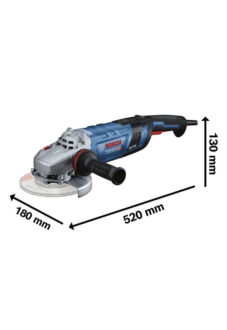 ESMERIL ANGULAR BOSCH 7" GWS 30-180 PB 2800W-5