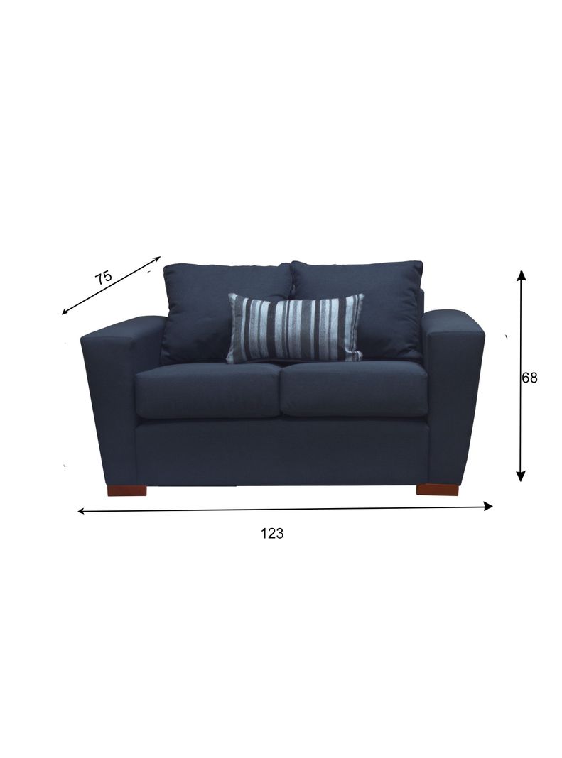 Sofa Anne 2 Cuerpos Marengo-1