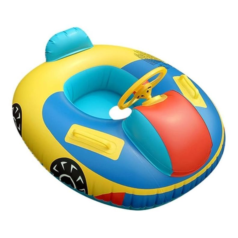 Flotador Inflable Piscina Para Niños Silla Con Manija-0