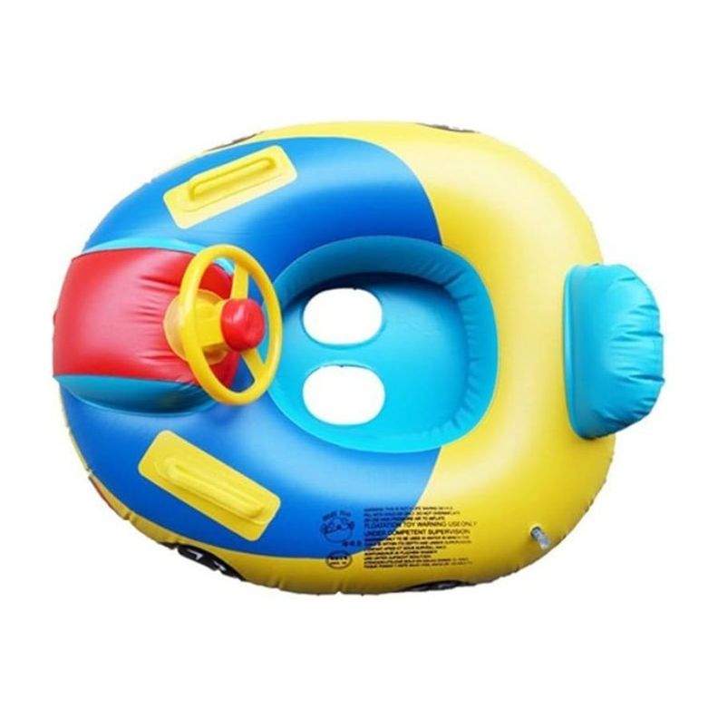 Flotador Inflable Piscina Para Niños Silla Con Manija-4