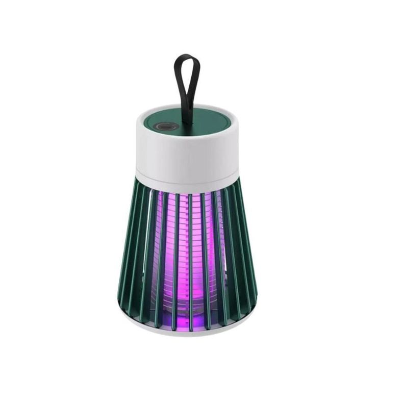 Lámpara Led Electrónica Mata Insectos Mosquitos Recargable-0