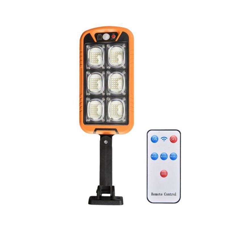 Lampara Poste Solar Led Sensor De Movimiento Impermeable-0