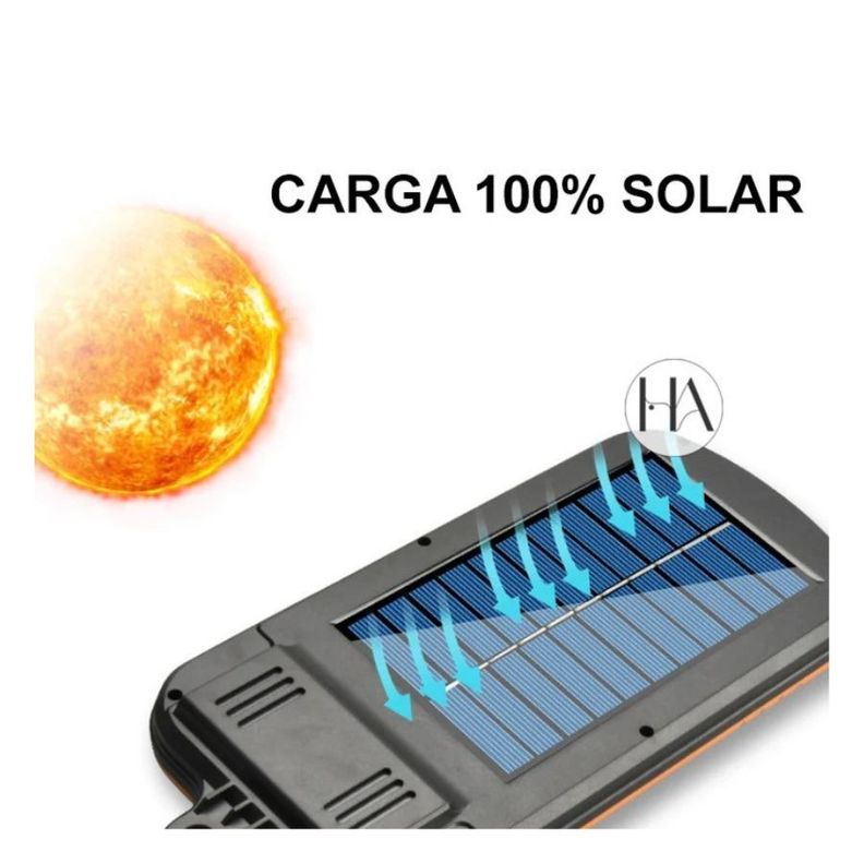Lampara Poste Solar Led Sensor De Movimiento Impermeable-3
