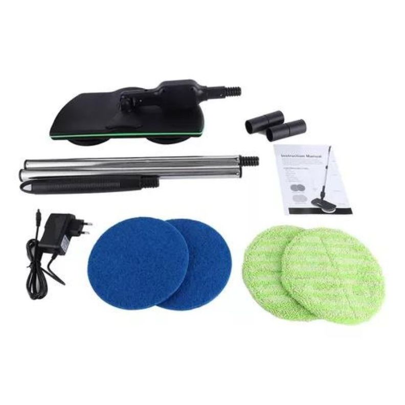 Mopa Fregona Recargable Giratoria Pulidora Inalambrica-2