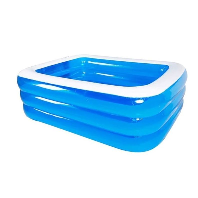 Piscina Inflable Rectangular 305x183x66cm Niños Verano-0