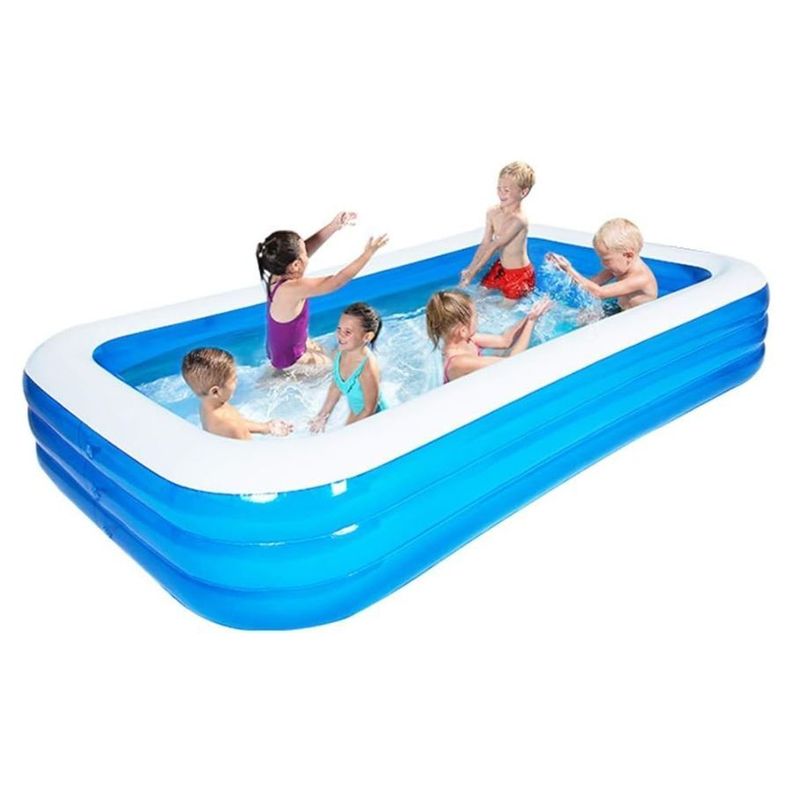 Piscina Inflable Rectangular 305x183x66cm Niños Verano-2