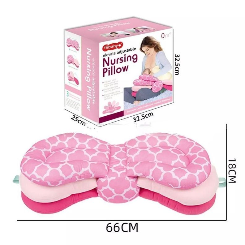 Almohada Ajustable 3 Niveles Multiuso Para Lactancia-1