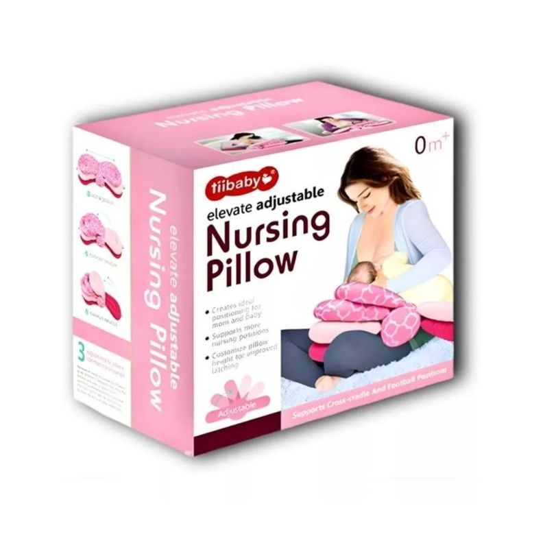 Almohada Ajustable 3 Niveles Multiuso Para Lactancia-2