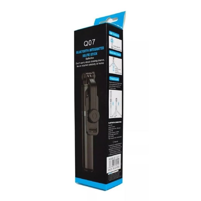 Palo Selfie Trípode Baston Extensible Bluetooth Multifunción-1