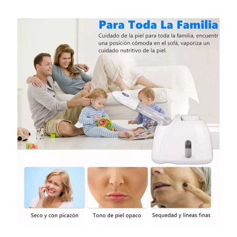 Maquina Limpieza  Facial Vaporizador Estetica Ozono Rociador-3
