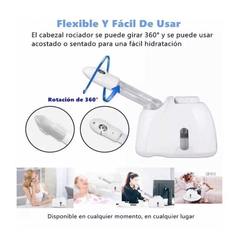 Maquina Limpieza  Facial Vaporizador Estetica Ozono Rociador-4