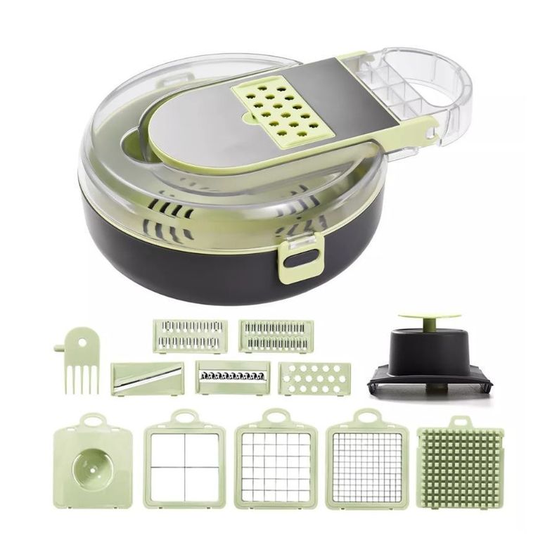 Cortador De Verduras Multifuncional De Mano 9 En 1 Manual-1