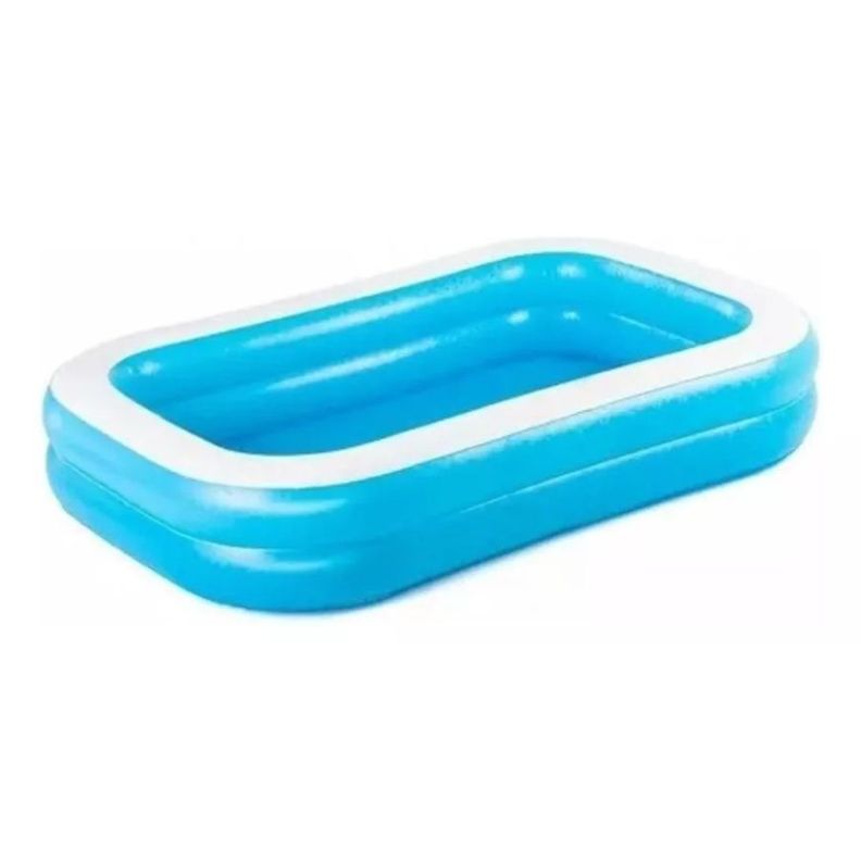 Piscina Inflable Rectangular De 200x140x40cm Verano Niños-4
