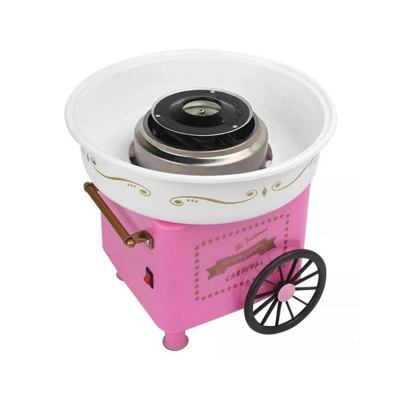 Maquina De Algodon De Azucar Cotton Candy Maquina Retro-0