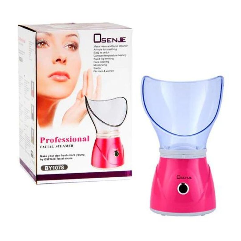 Sauna Facial Profesional Inhalador De Vapor Rosada-2