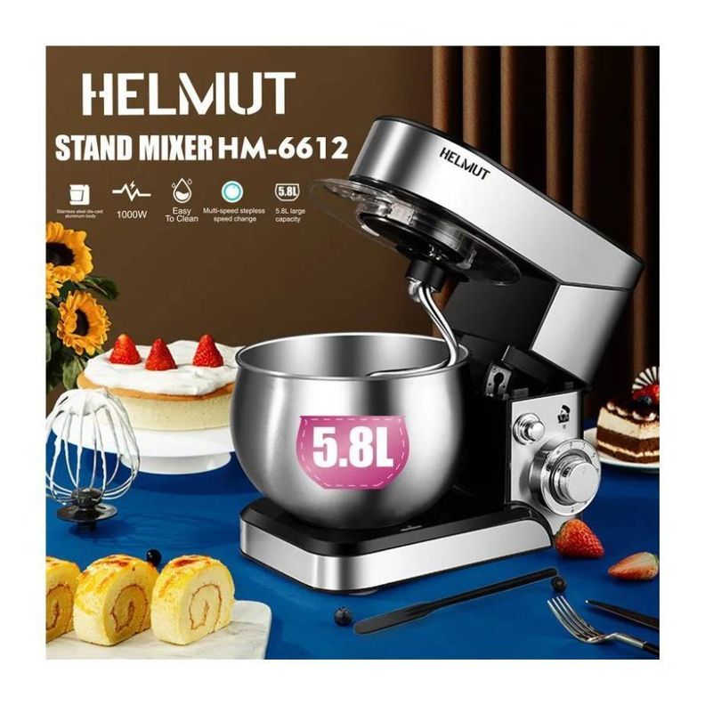 Batidora Stand Mixer 5-8L HM6612 Helmut-4