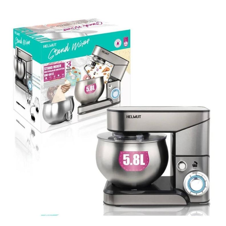 Batidora Stand Mixer 5-8L HM6612 Helmut-1