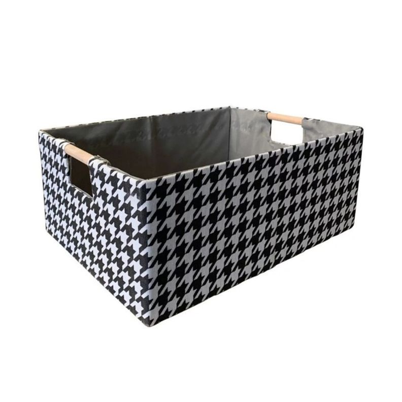 Organizador X3 Decorativa Cajas De Almacenamiento Plegable-0