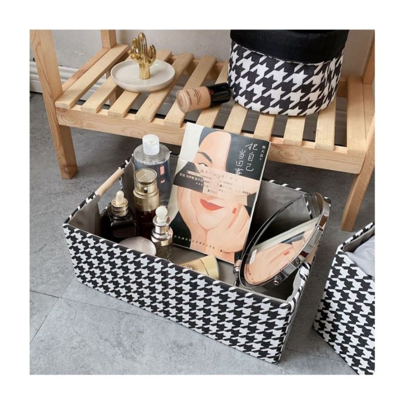 Organizador X3 Decorativa Cajas De Almacenamiento Plegable-2