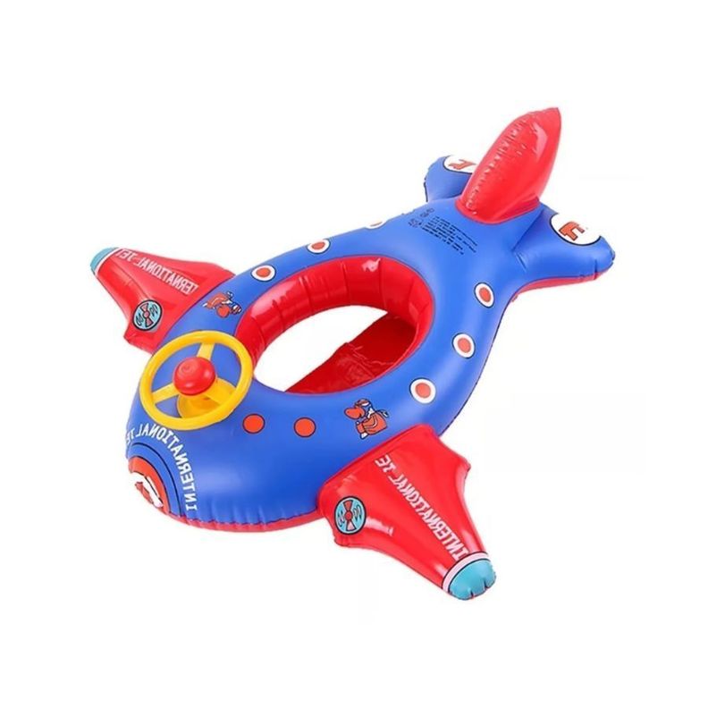 Flotador Para Piscina De Avión Para Niños Inflable-2