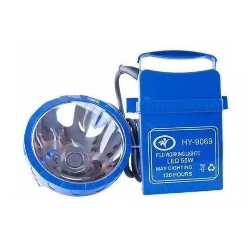 Foco Led Caza 55w Linterna Minera 3 En 1 Potente Recargable-3