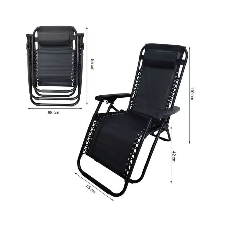 Silla Reposera Plegable Camping Playas Y Hogar-1