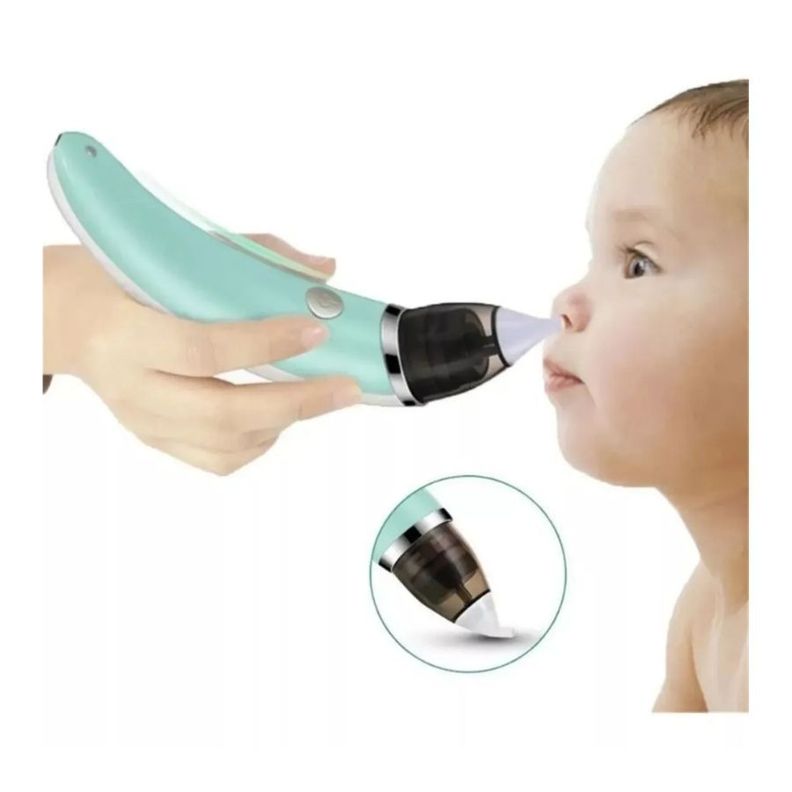 Aspirador Nasal Eléctrico Bebé Niños Saca Moco Portátil-1