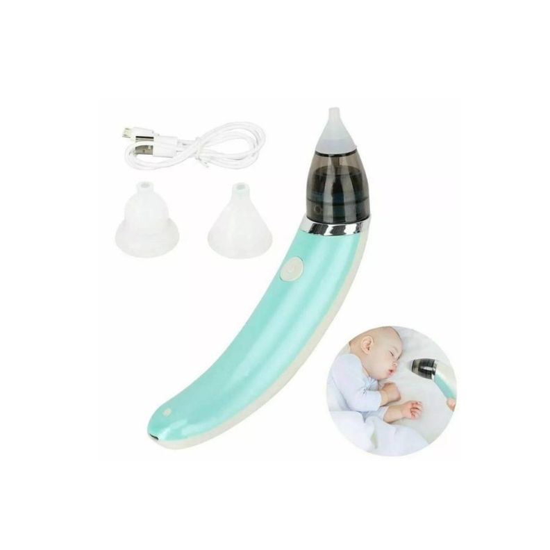 Aspirador Nasal Eléctrico Bebé Niños Saca Moco Portátil-3