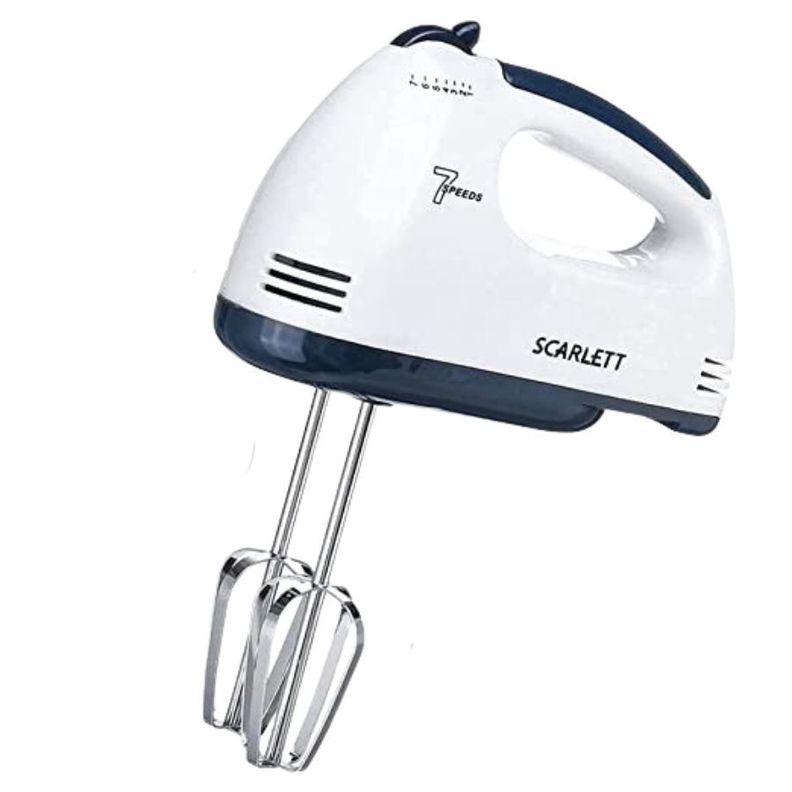 Batidora 7 Velocidades Hand Mixer Multifuncional 260w Scarlett-0