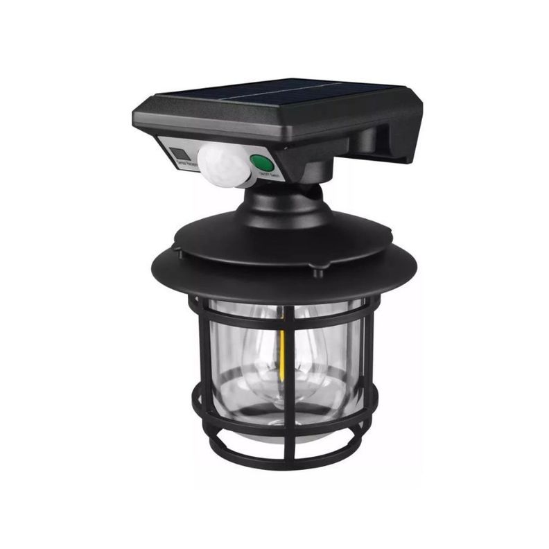 Lámpara Exterior Jardin Impermeable Sensor De Movimiento-0