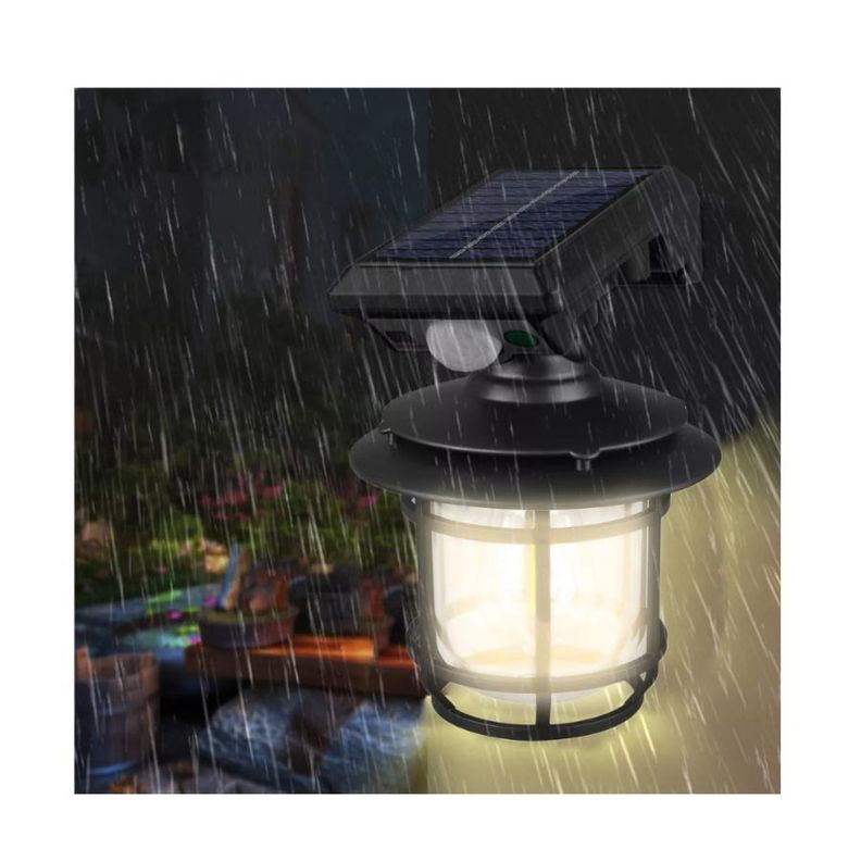 Lámpara Exterior Jardin Impermeable Sensor De Movimiento-2