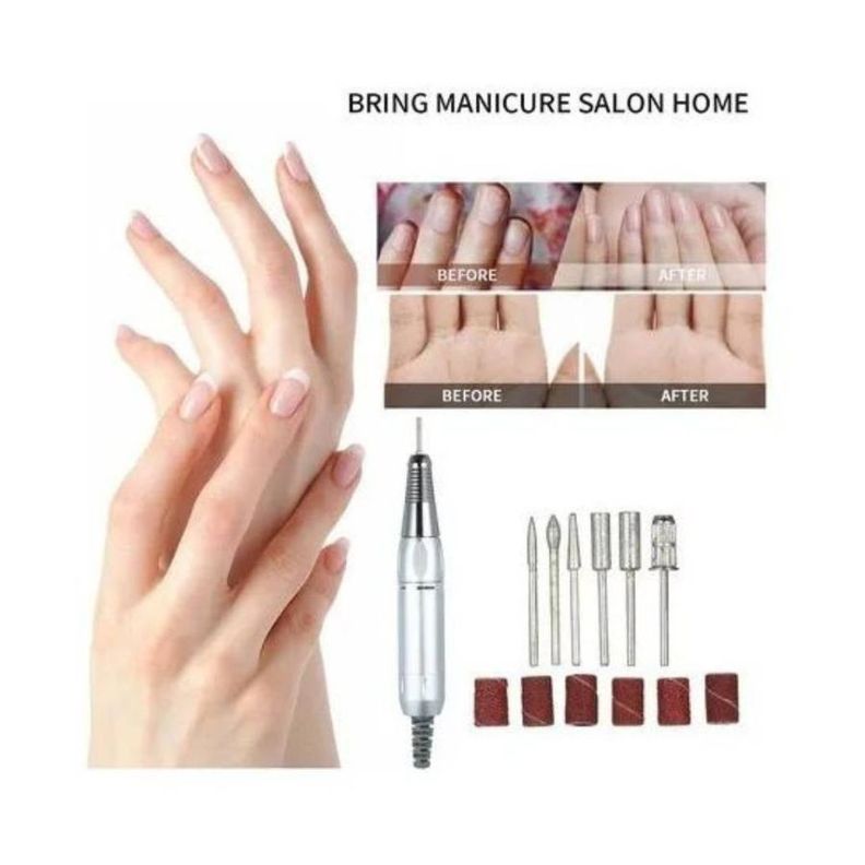Torno Eléctrico Para Uñas Manicure Y Pedicure-3