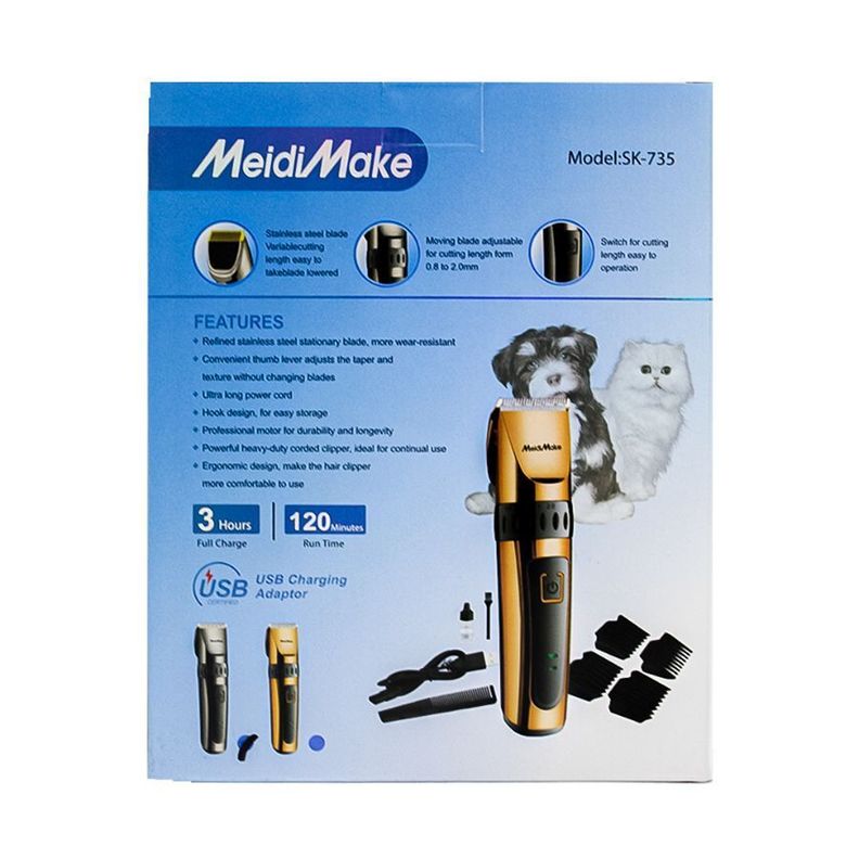 Maquina de Cortar Pelo Mascotas SK-735-1